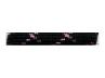 Picture of Black with Rose Pink X - 100 Ft - 550 LB Paracord