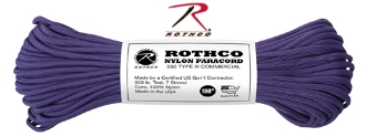 Picture of Purple - 100 Foot - 550 LB Type III Paracord