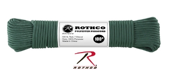 Picture of Hunter Green - 100 Foot - 5/32 Inch - Polyester Paracord