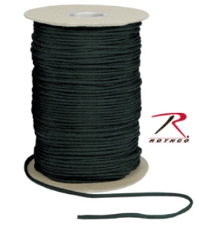 Picture of Black - 1,000 Foot - 550 LB Type III Paracord