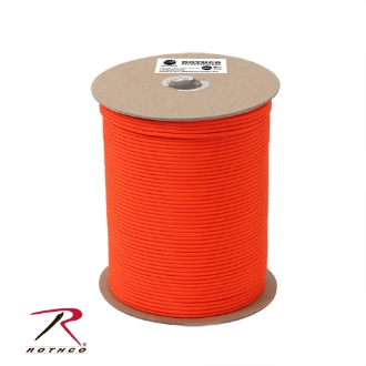 Picture of Safety Orange - 1,000 Foot - 550 LB Type III Paracord