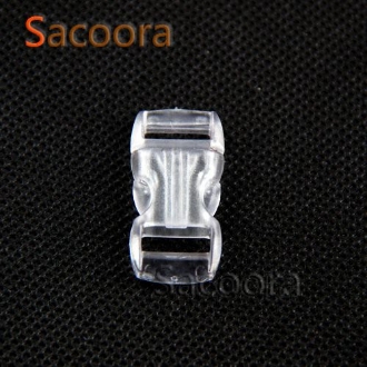 Picture of 3/8 Inch Side Release Buckles - Clear - Sacoora