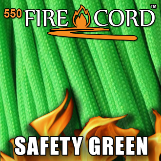Picture of 550 FireCord - Safety Green - 25 Feet by Live Fire Gear™
