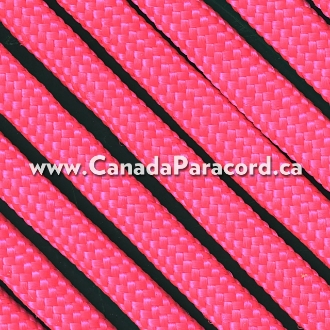 Neon Pink - 95 Paracord Type 1 Nylon - 100 Feet 