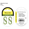  S-Biner® Plastic Carabiner Two Pack (#0) by Nite Ize®