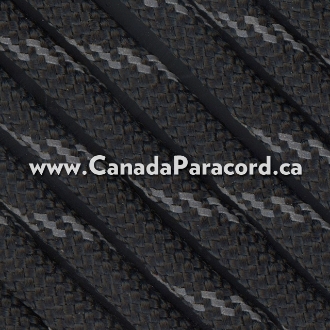 Black with Reflective Fleck - 1,000 Ft - 550 LB Cord 