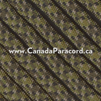 Canadian Digital - 250 Feet - 550 LB Paracord