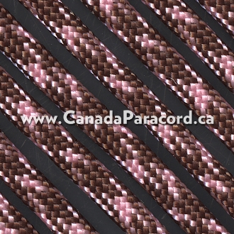 Chocolate Heart - 50 Foot - 550 LB Paracord