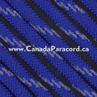 Electric Blue w/ Reflective Fleck - 50 Ft - 550 Cord