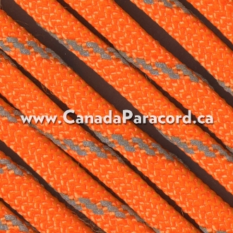 Neon Orange with Reflective Fleck - 100 Feet - 550 Cord