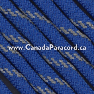Royal Blue with Reflective Fleck - 1,000 Ft - 550 Cord