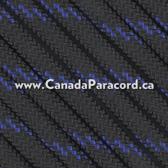 Thin Blue Line - 1,000 Feet - 550 LB Paracord