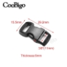3/8 Inch Curved Side Release Buckles - Various Colours - Coobigo