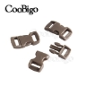 Coyote Brown 3/8 Inch Curved Side Release Buckles - Various Colours - Coobigo