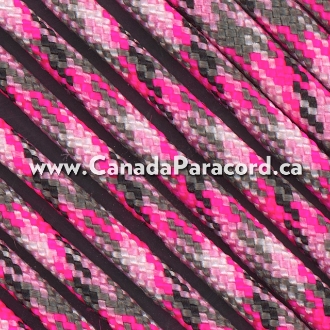 Pretty in Pink - 25 Feet - 550 LB Paracord 