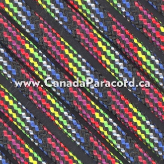 Dark Stripes - 25 Feet - 550 LB Paracord
